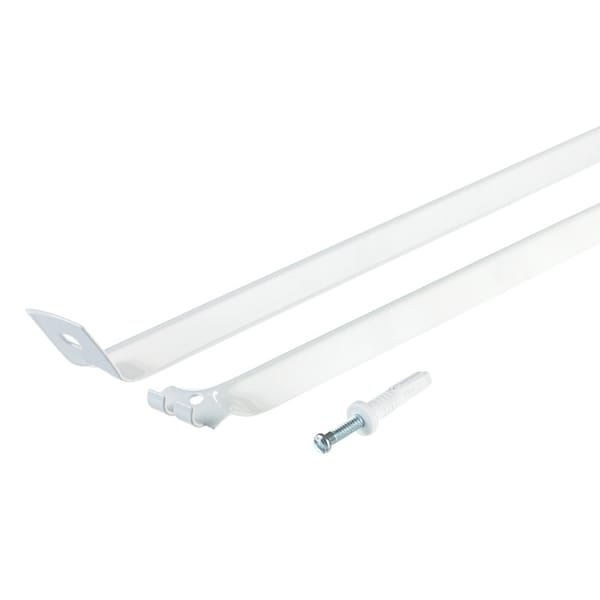 Rubbermaid 0.66 in. W X 17.3 in. L Steel Support Brace/ Wall Anchor W/Drive Pin 1950473 - main
